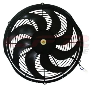 12" HIGH PERFORMANCE ELECTRIC RADIATOR COOLING FAN - CURVED BLADE