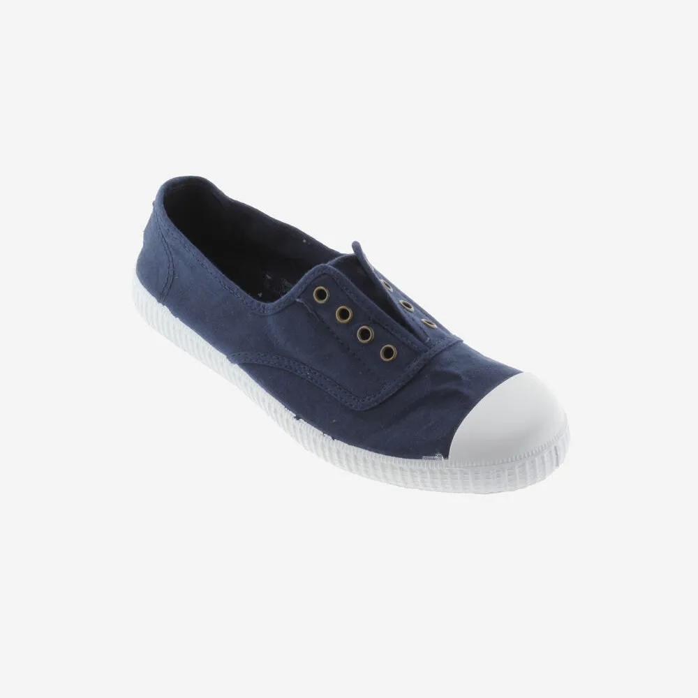 1915 Inglesa Drec® Marino Canvas Elastic Plimsoll