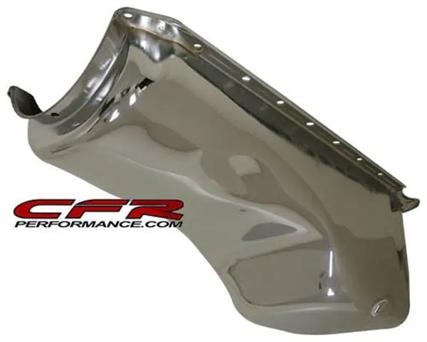 1965-90 CHEVY BIG BLOCK 396-402-427-454 STOCK CAPACITY OIL PAN - CHROME