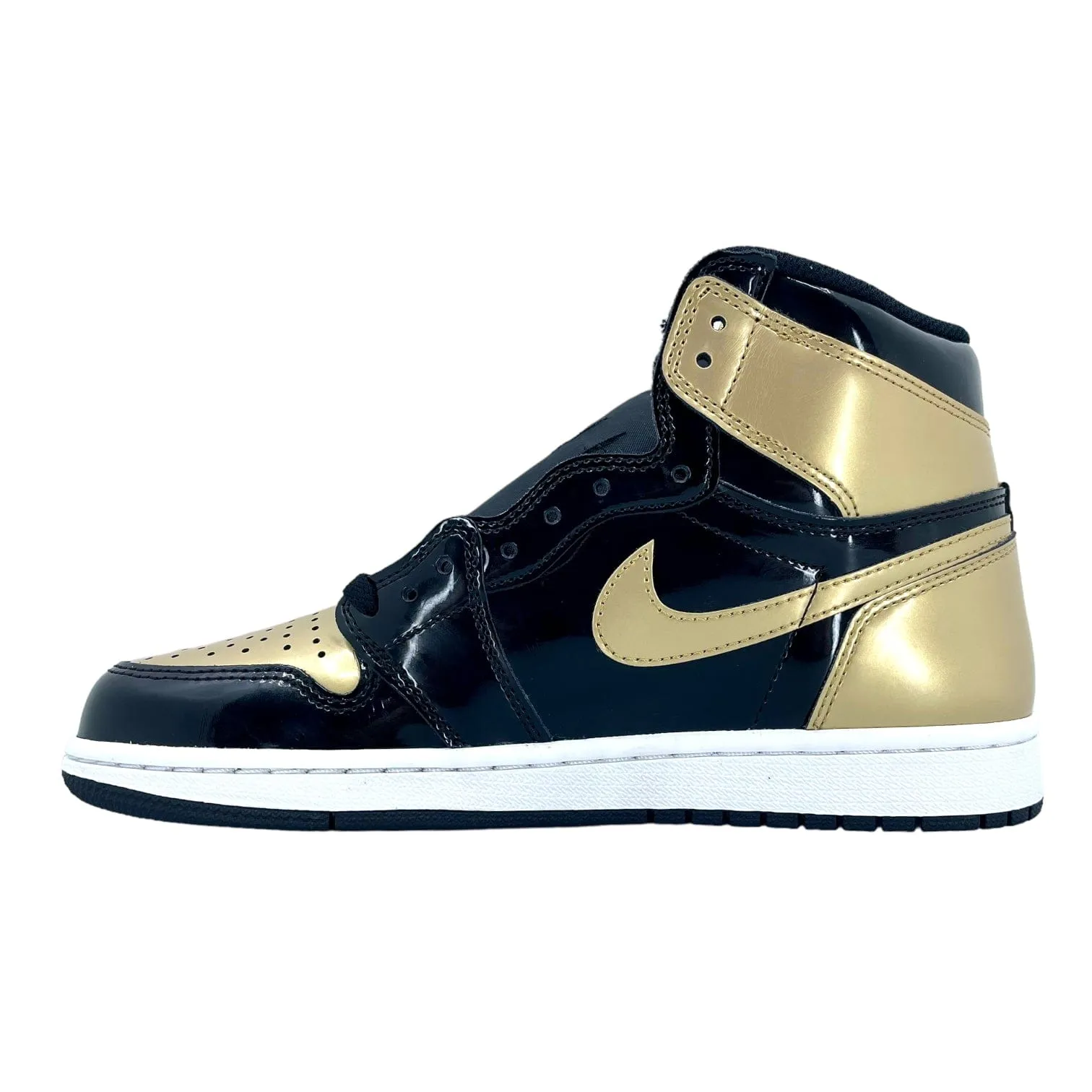 Air Jordan 1 Retro High NRG Patent Gold Toe Pre-Owned