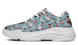 Appaloosa Horse Flower Chunky Sneakers