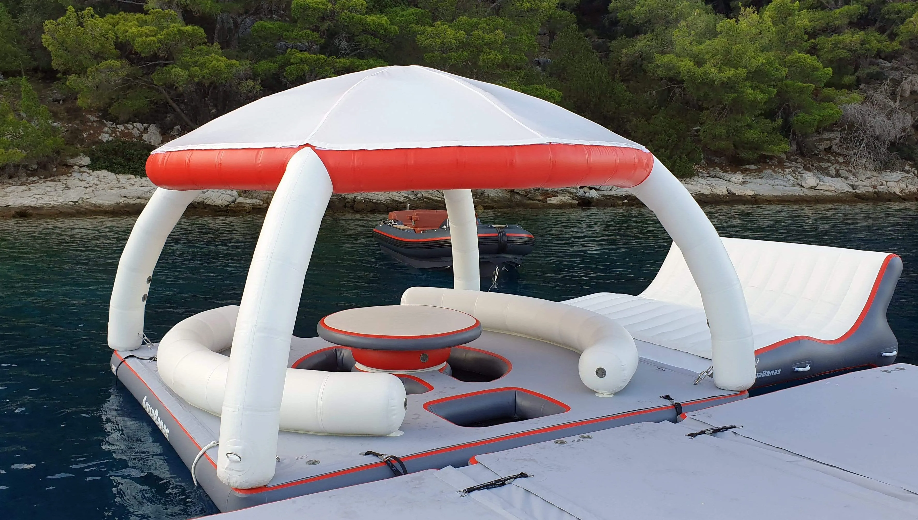 AquaBanas Party Bana™ Floating Platform