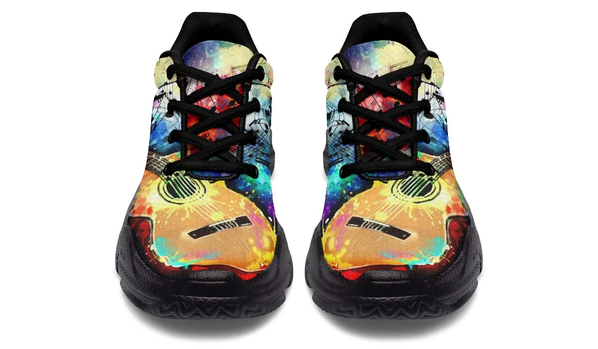 Artistic Guitar Chunky Sneakers