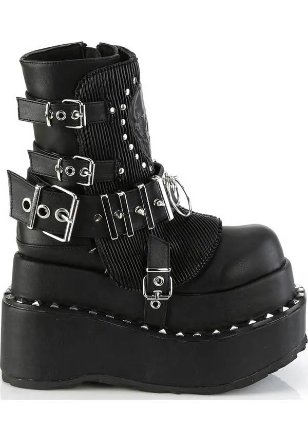 BEAR-150 [Black] | PLATFORM BOOTS [PREORDER]