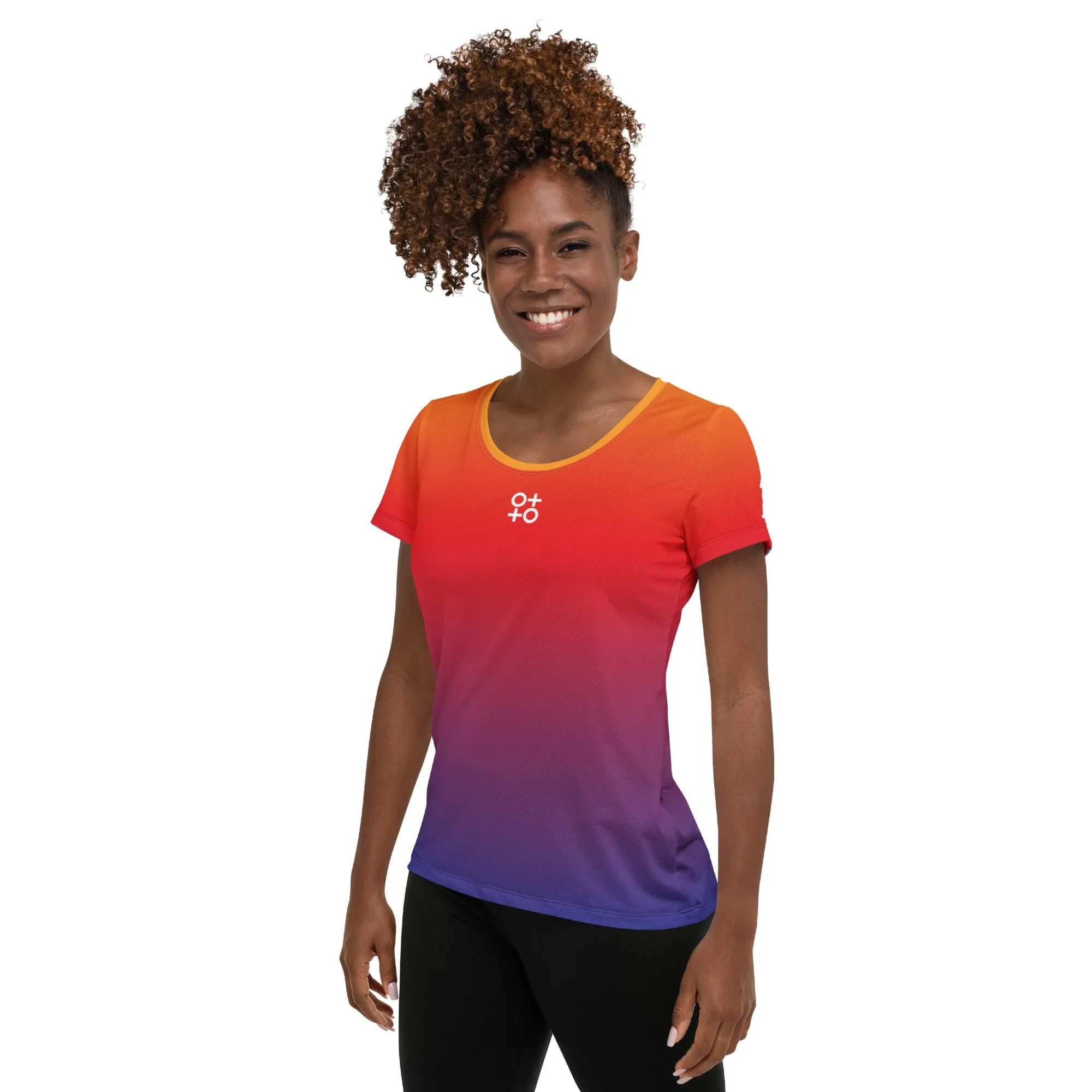 Berlin Dusk Women's Athletic T-shirt