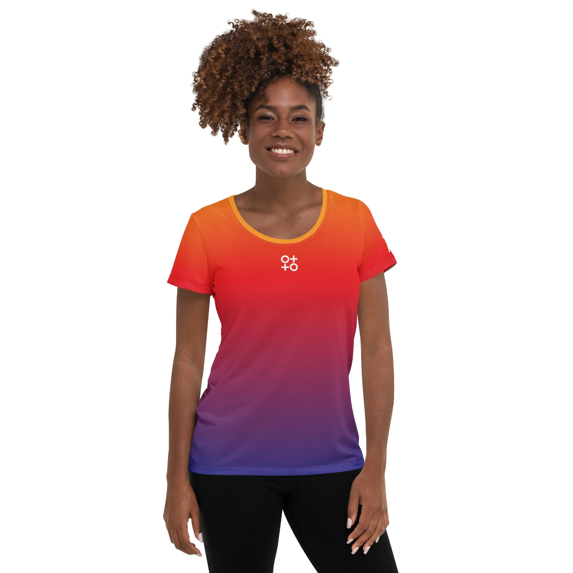 Berlin Dusk Women's Athletic T-shirt