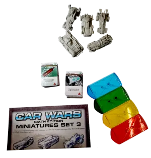 Car Wars Miniatures Set 3