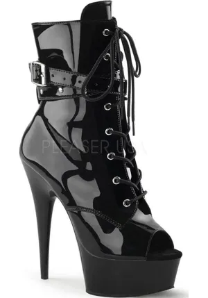 DELIGHT-1033 [Patent Black] | PLATFORM HEELS [PREORDER]