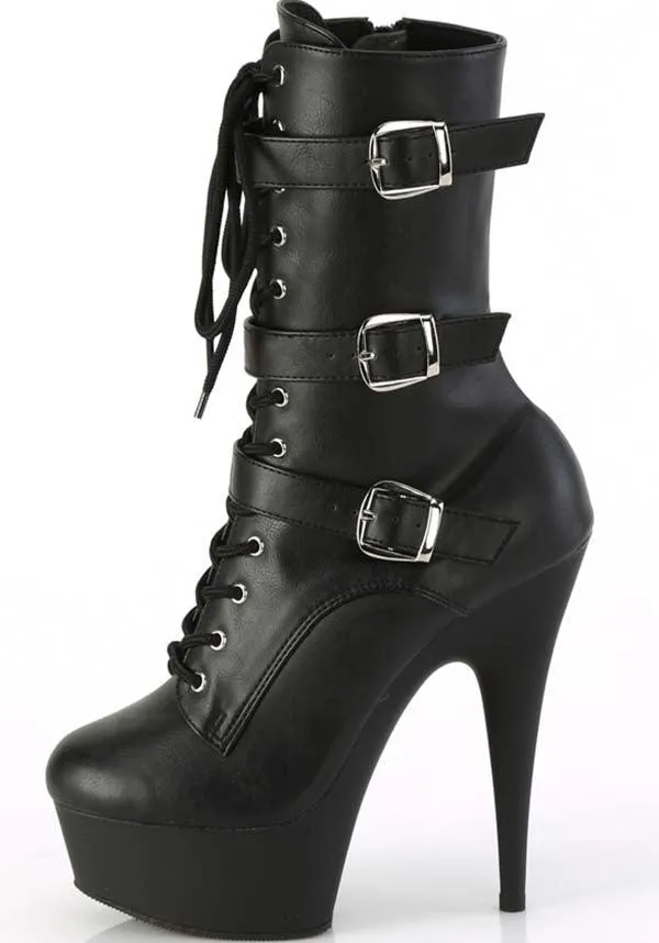 DELIGHT-1043 [Black] | PLATFORM BOOTS [PREORDER]