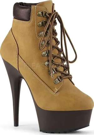 DELIGHT-600TL-02 [Tan] | PLATFORM BOOTS [PREORDER]