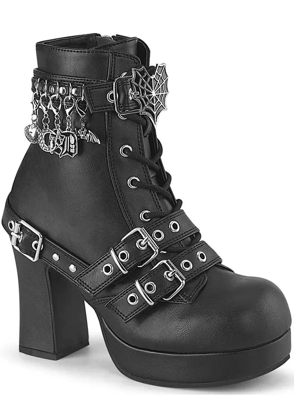 GOTHIKA-66 [Black] | BOOTS [IN STOCK]**