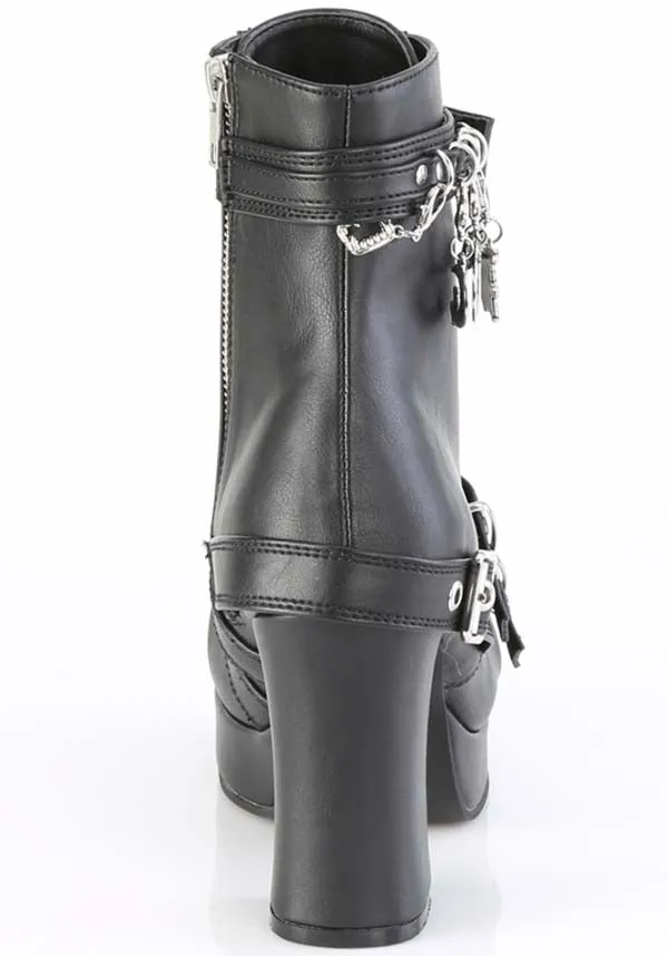 GOTHIKA-66 [Black] | BOOTS [IN STOCK]**