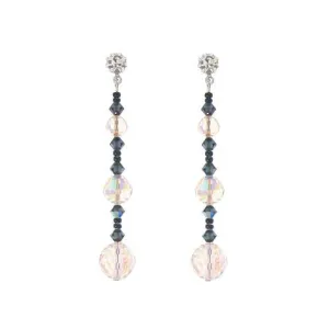 Linear Disco Bead Earrings