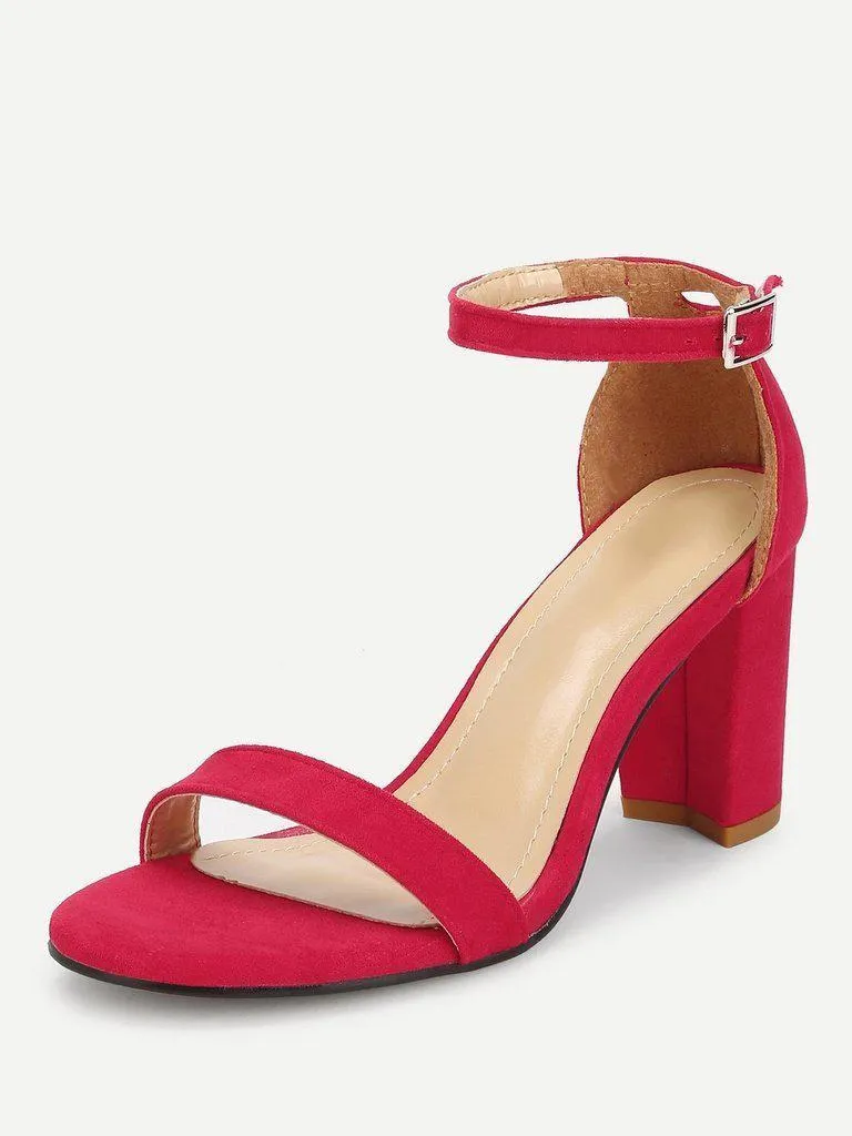 Mary Jane Heeled Sandals