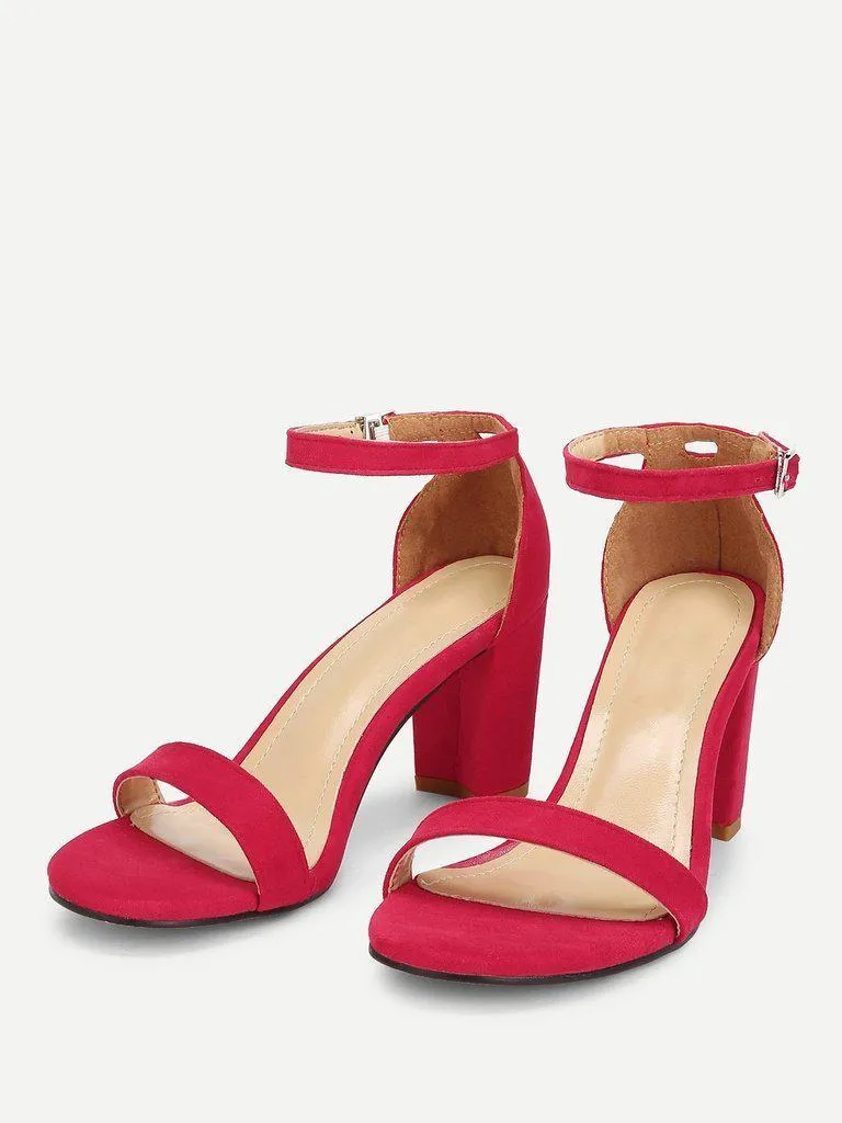 Mary Jane Heeled Sandals