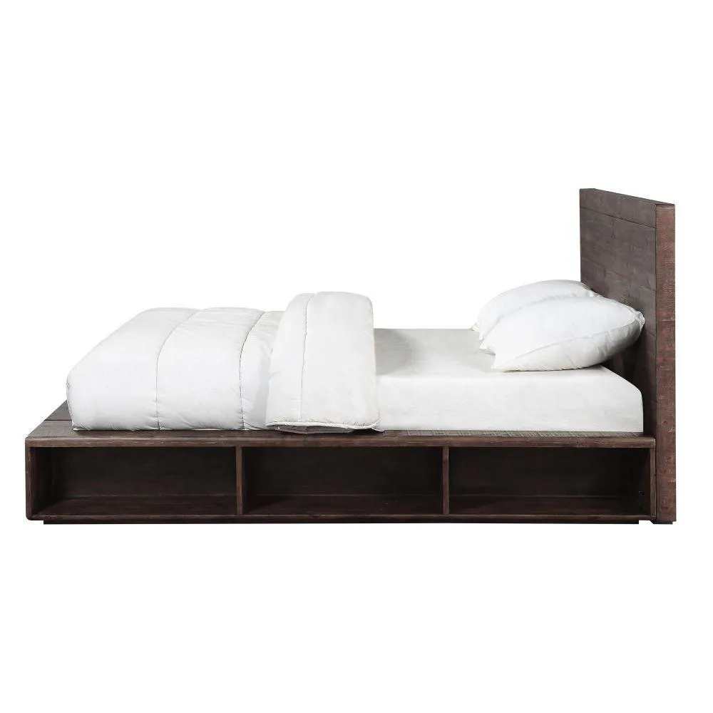 Meadowmere Platform Bed ESPRESSO PINE