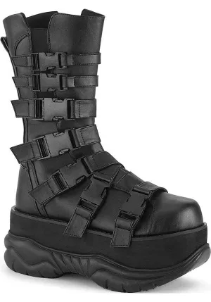 NEPTUNE-210 [Black] | PLATFORM BOOTS [PREORDER]