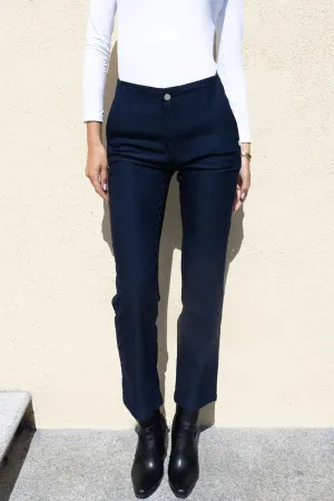 No2morrow Rome high waisted denim trousers Indigo 29"