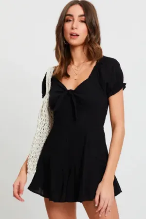 Puff Sleeve Playsuit