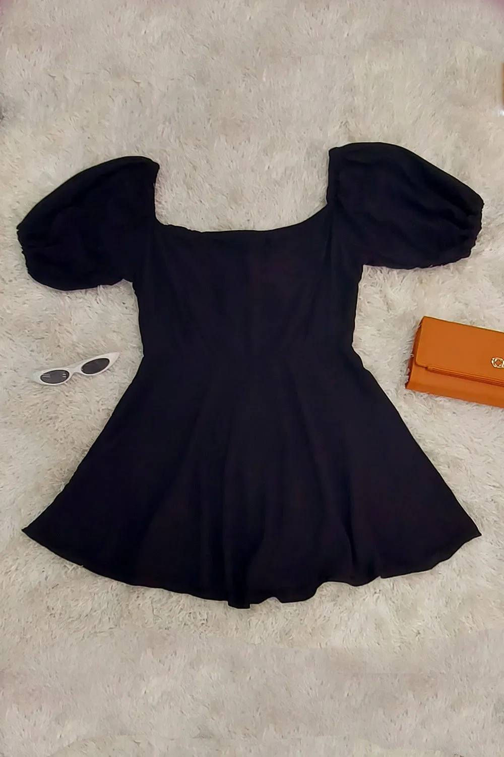 Puff Sleeve Playsuit