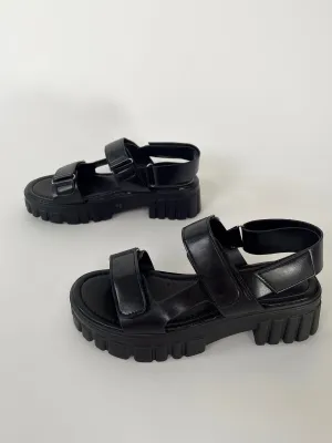 Reyes Sandals // Black