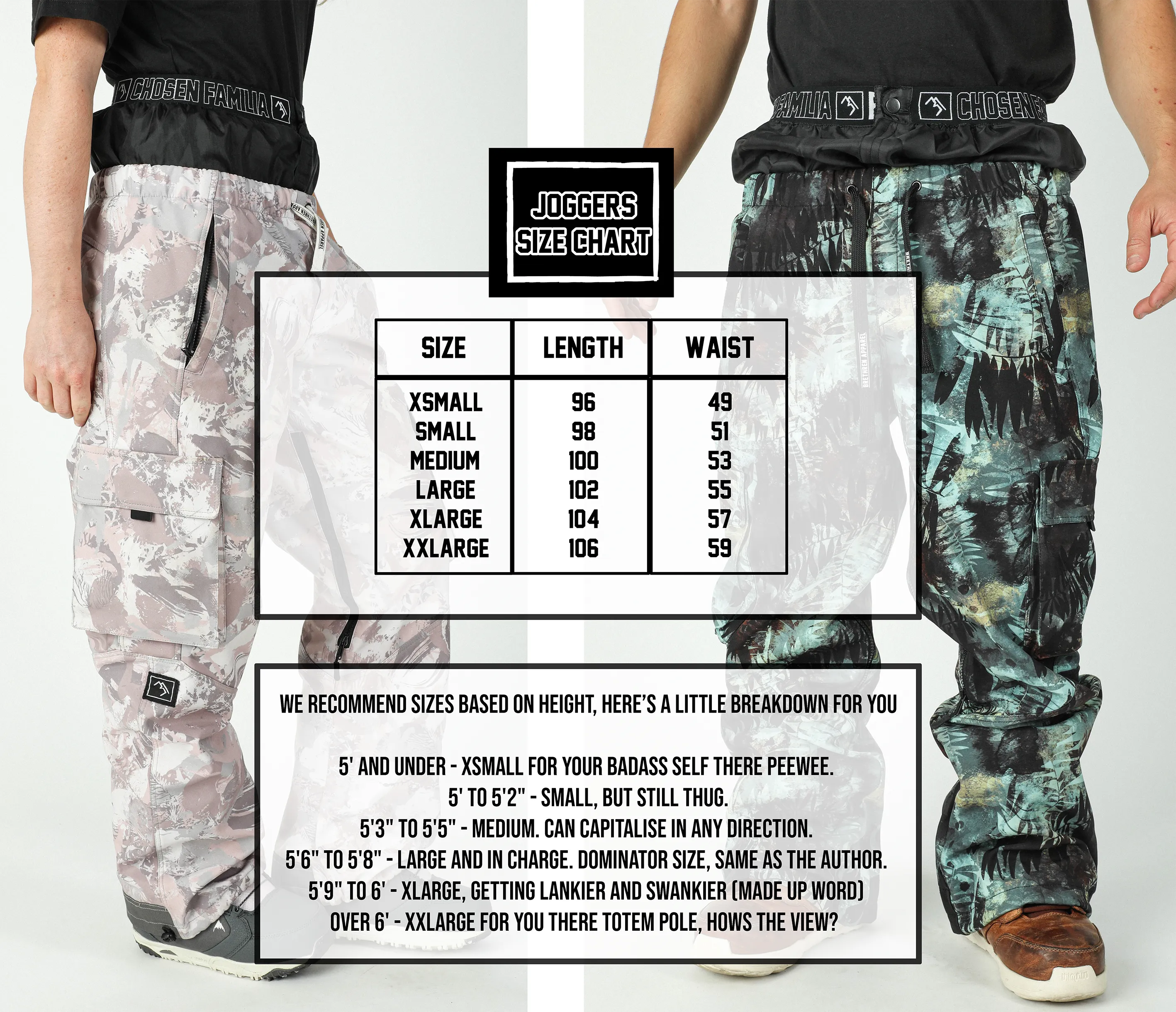 Softshell Joggers 2.0 - Jungle Ferns