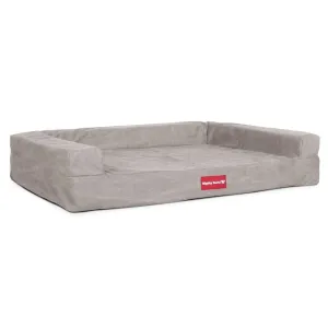 The Bench Orthopedic Memory Foam Dog Bed - Canvas Pewter