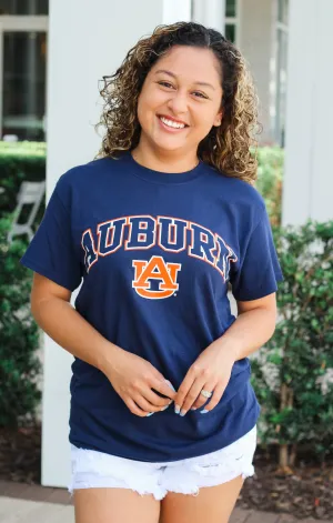 The Classic Auburn Tigers Boyfriend Tee