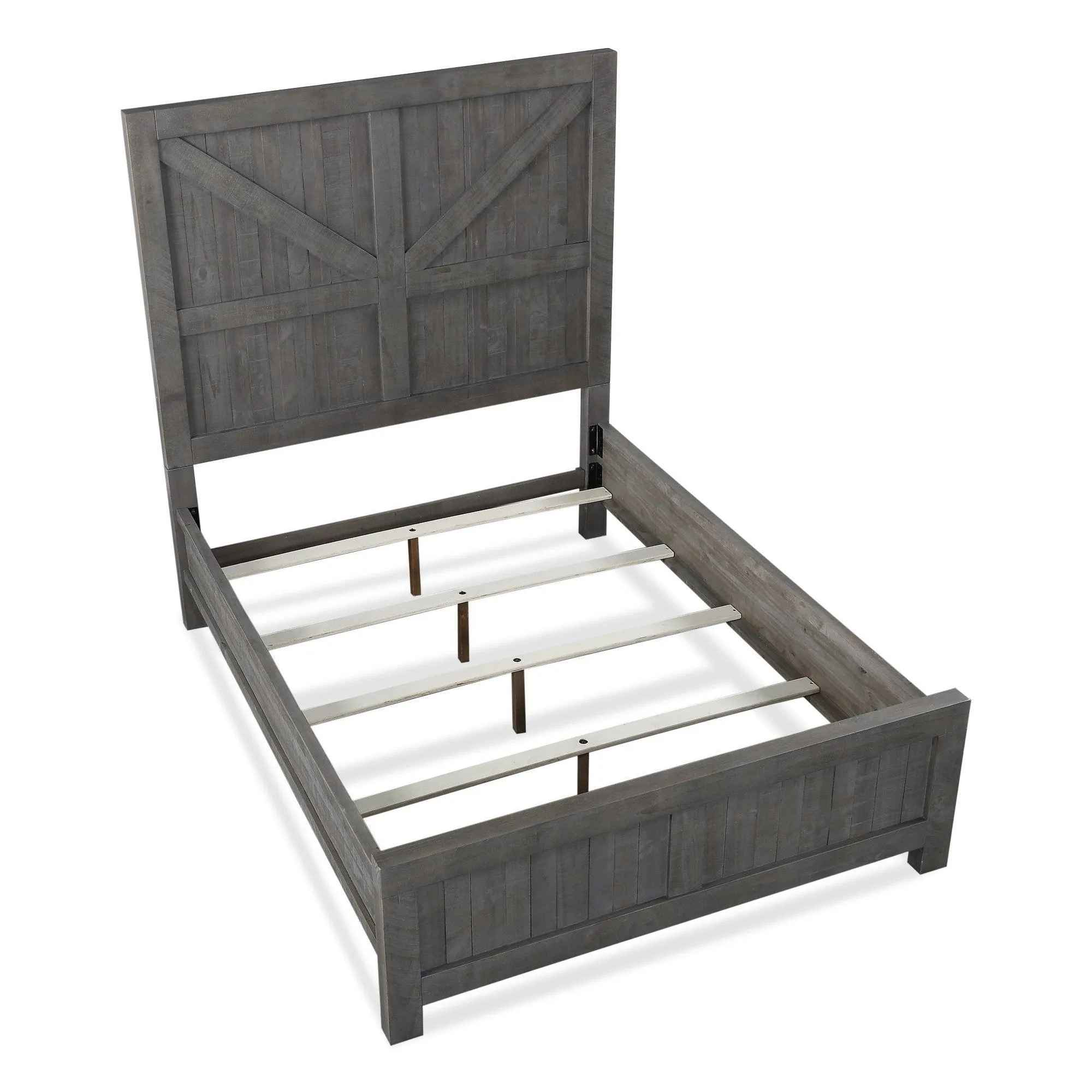 Warwick Bed RUSTIC GREY